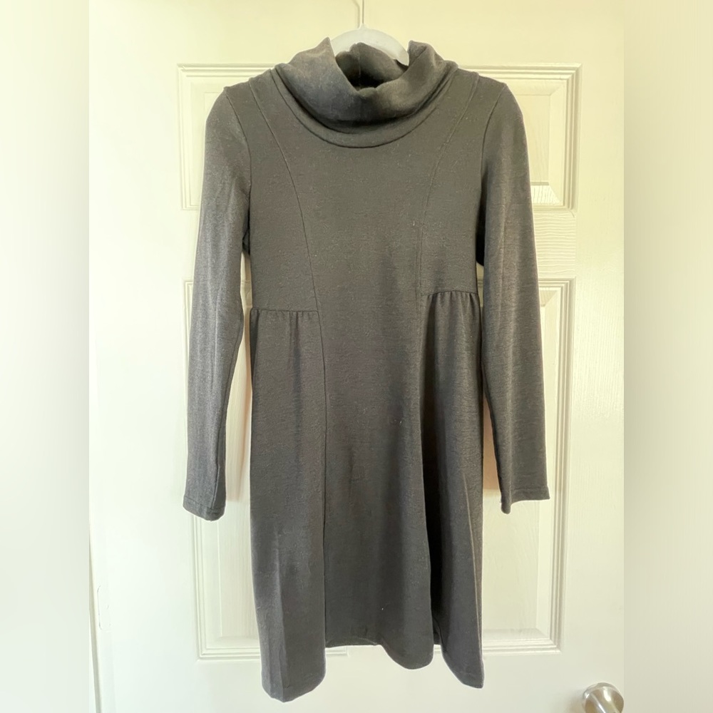 Black Turtleneck Dress